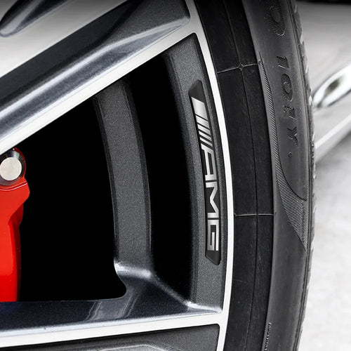 Autocollant logo Mercedes-AMG pour jantes ou carrosserie