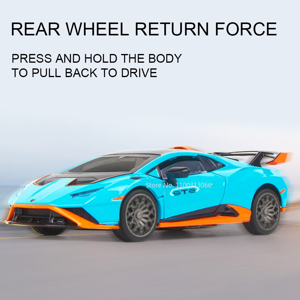 Réplique Miniature Lamborghini Huracán STO Échelle 1/32