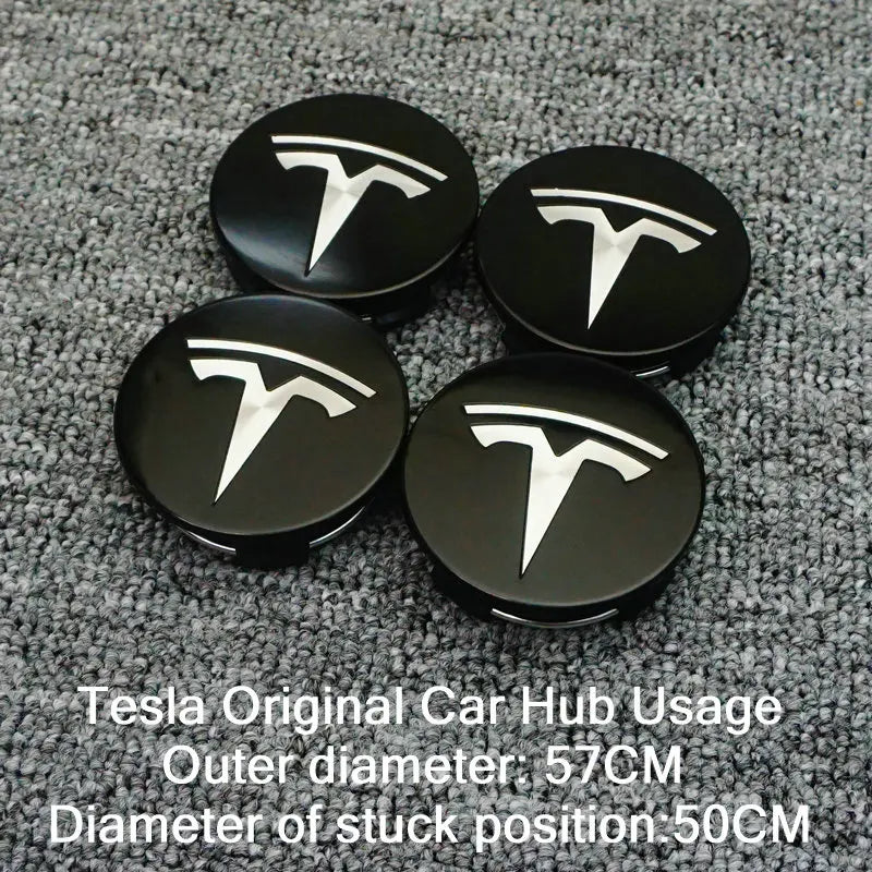 Cache-Moyeux de Jantes Tesla Model 3 / Model Y / Model S / Model X