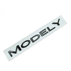 Logo arrière noir mat Tesla Model 3 / Model Y