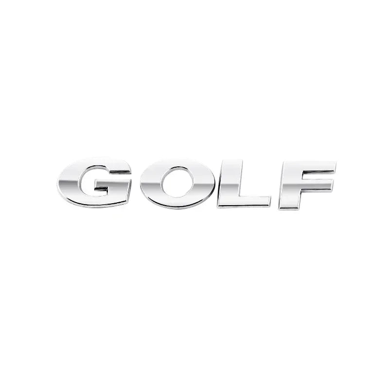 Logo monogramme GOLF pour hayon Volkswagen