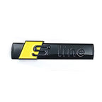 Logo adhésif S-line pour ailes ou calandre Audi