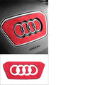 Insert autocollant de volant style alcantara pour Audi