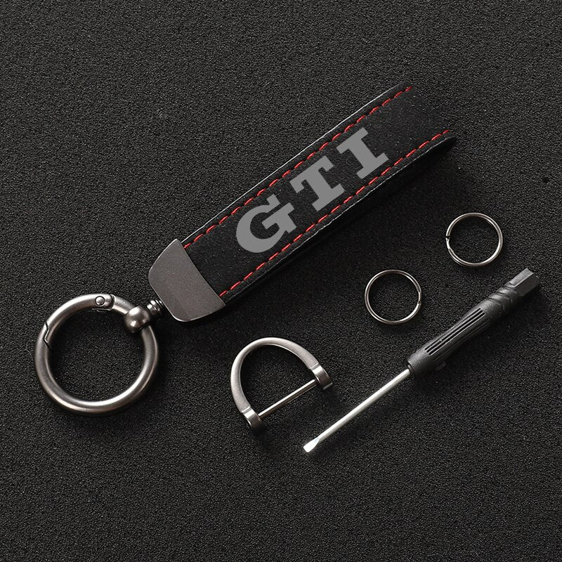 Porte-clés logo Volkswagen Golf GTI - Collection fans