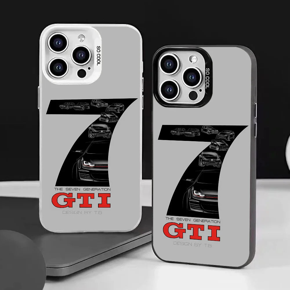 Étui de Protection iPhone Volkswagen Golf GTI Design