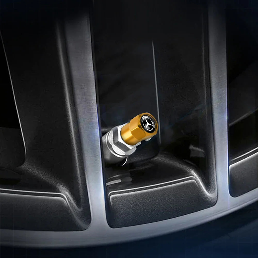 Bouchons de Valve de Roue Premium Mercedes-Benz AMG
