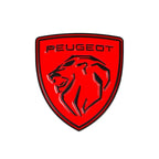 Logo d'aile latéral sport compatible Peugeot