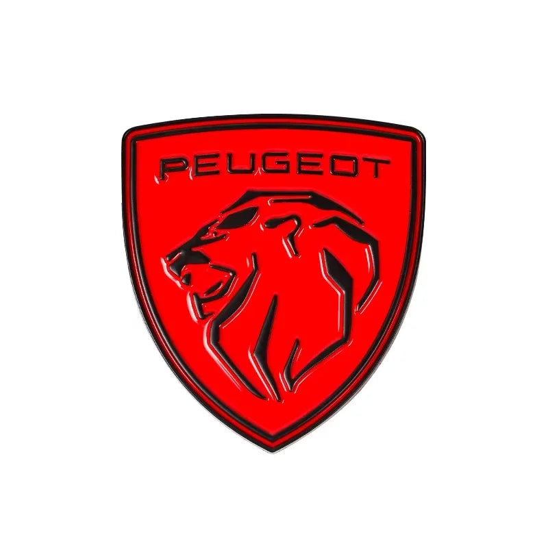 Logo d'aile latéral sport compatible Peugeot