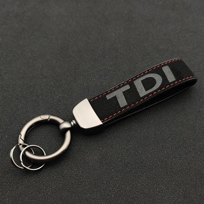 Porte-clés logo TDI pour Audi Volkswagen Skoda Seat
