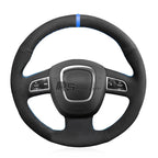 Couvre-volant spécifique Audi A4 S4 RS4 B7 - Volant 3 branches
