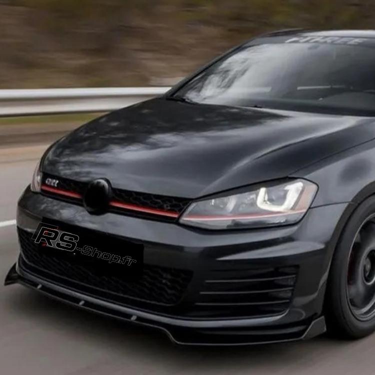 Lame avant spoiler de pare-choc pour VW Golf 6 7 GTI R