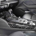 Console Centrale en Carbone Véritable pour Audi A3 S3 RS3 8V