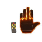 Signal LED main interactive pour vitre arrière - Gadget voiture