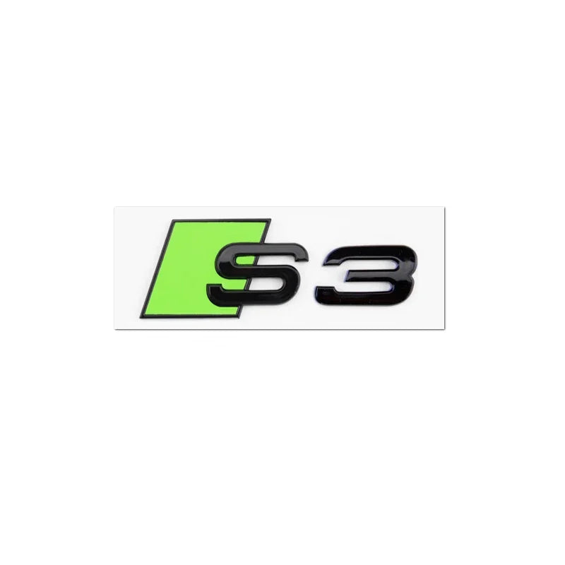 Logo S-line pour Audi S3 S4 S5 S6 S8