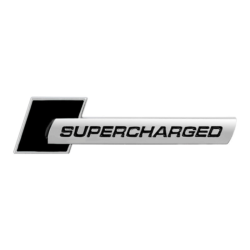 Logo Supercharged pour Audi V6T