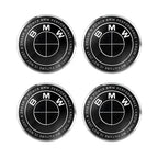 Logos centre de roues BMW - Lot de 4