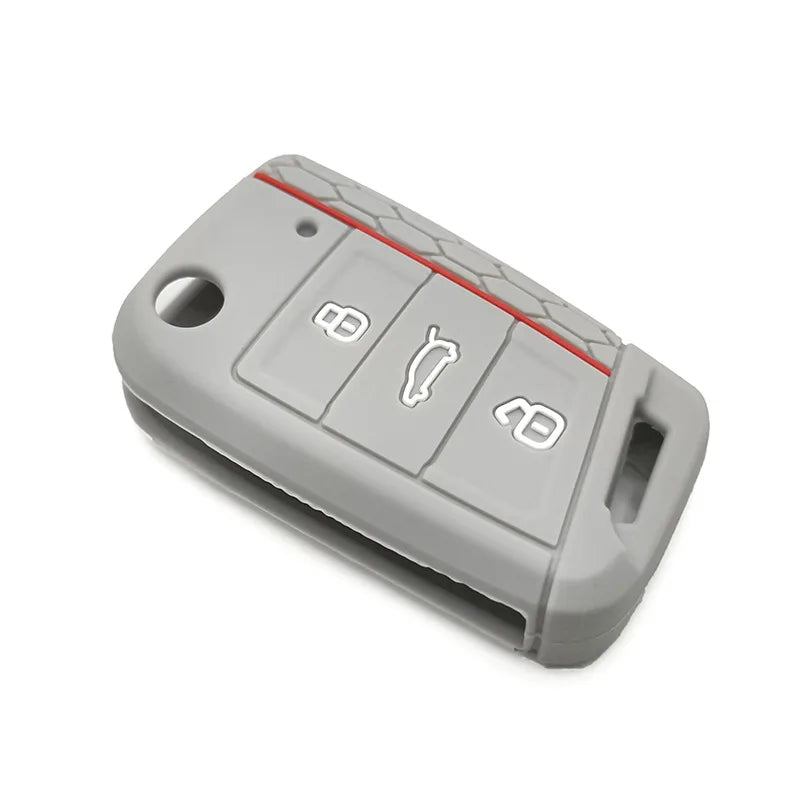 Housse de Protection en Silicone pour Clé Volkswagen Golf VII MK7