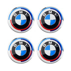 Logos centre de roues BMW - Lot de 4