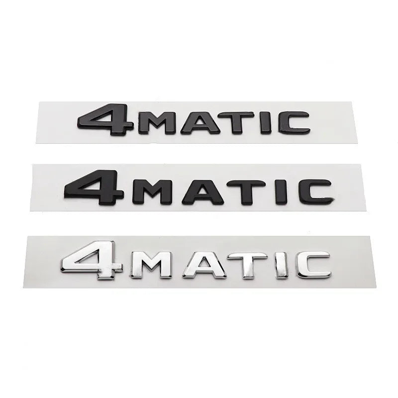 Logo monogramme 4Matic pour coffre Mercedes-Benz
