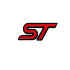 Logo ST rouge pour calandre et coffre Ford