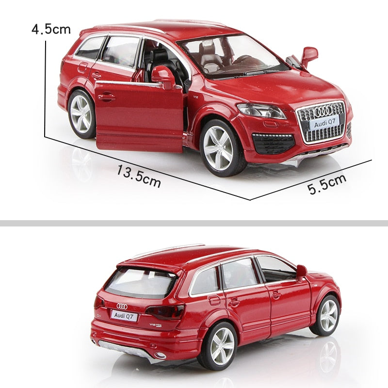Audi Q7 Miniature en Métal 1:36 - Jouet de Collection Voiture
