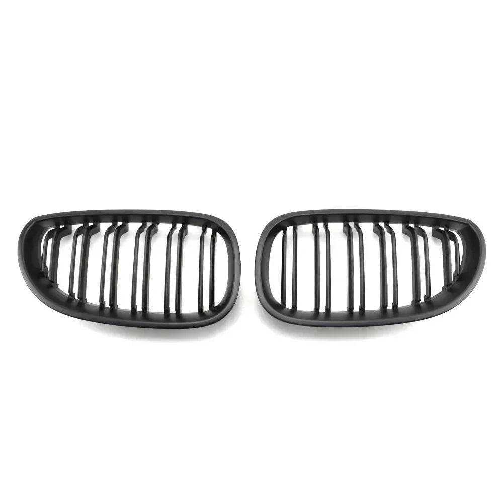 Paire de Calandres Haricots Noires BMW Série 5 E60 E61 M5
