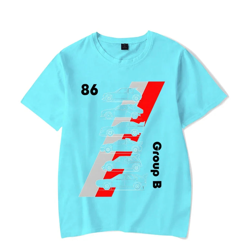 T-shirt vintage Rallye Groupe B 1986 - Collection passion