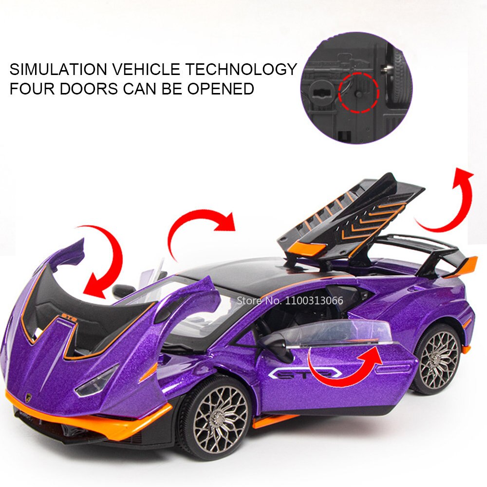 Réplique Miniature Lamborghini Huracán STO Échelle 1/32