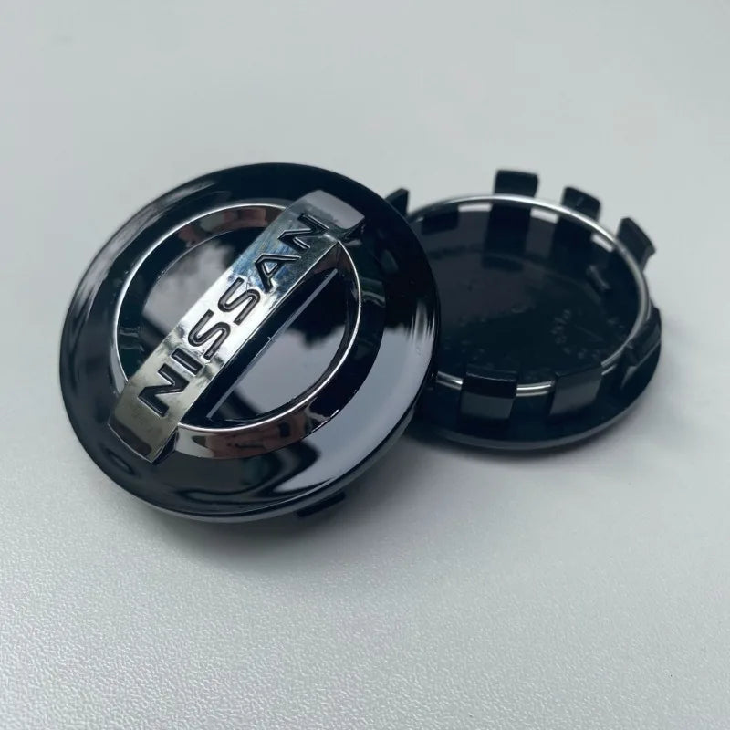 Logos Centraux de Roue pour Jantes Alliage Nissan - Remplacement OEM