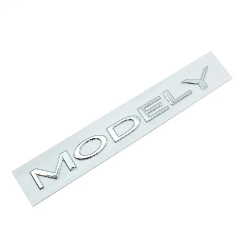 Logo arrière noir mat Tesla Model 3 / Model Y