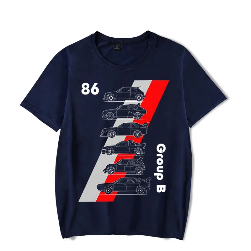 T-shirt vintage Rallye Groupe B 1986 - Collection passion