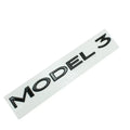 Logo arrière noir mat Tesla Model 3 / Model Y