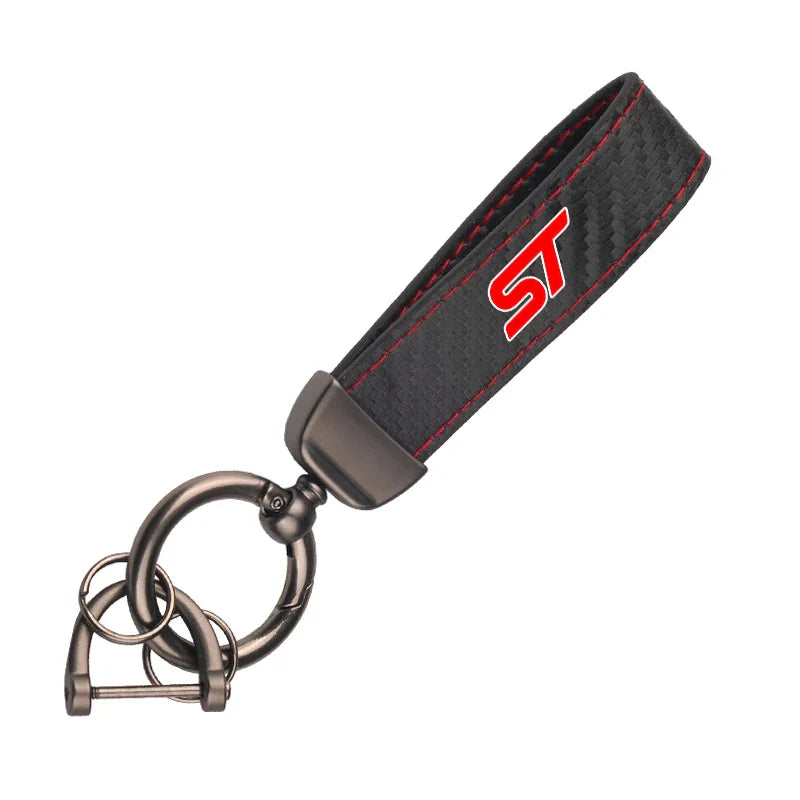 Porte-clés logo Ford ST-Line pour Focus et Fiesta