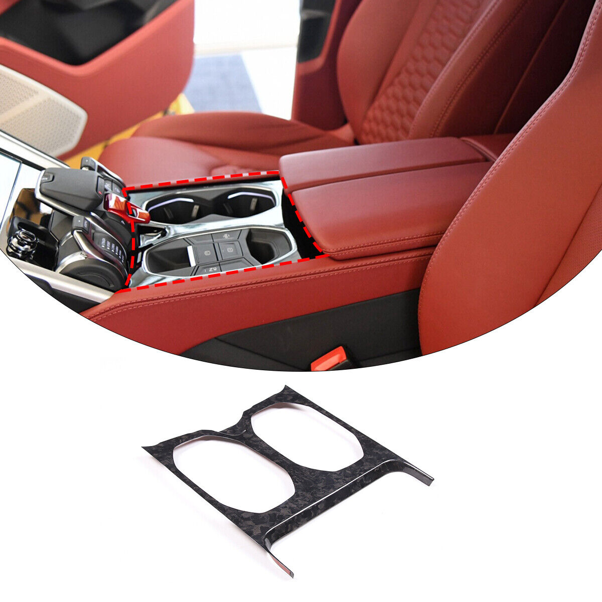 Pack d'Inserts Intérieurs en Carbone Forgé pour Lamborghini Urus