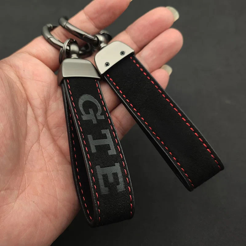 Porte-clés logo Volkswagen Golf GTE - Accessoire hybride
