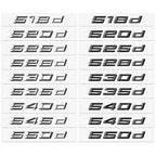 Logo série 5 noir BMW 520d 530d 535d 550i