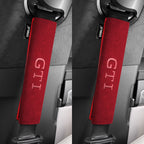 Fourreaux de ceinture en Alcantara logo GTI - Look Racing