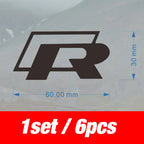 Autocollant logo R performance pour Volkswagen Golf