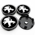 Enjoliveurs de Centre de Roue pour Jantes Peugeot - Logo Lion