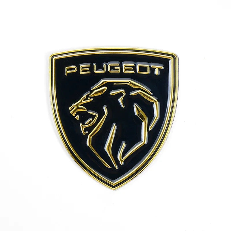 Logo d'aile latéral sport compatible Peugeot