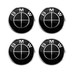 Logos centre de roues BMW - Lot de 4
