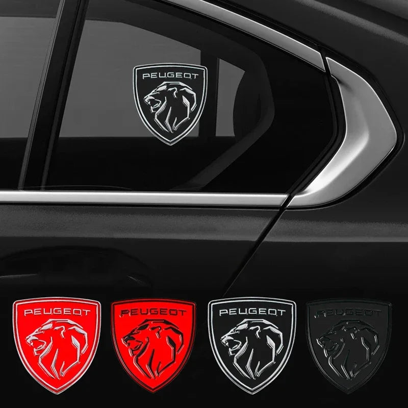 Logo d'aile latéral sport compatible Peugeot