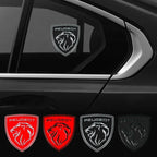 Logo d'aile latéral sport compatible Peugeot