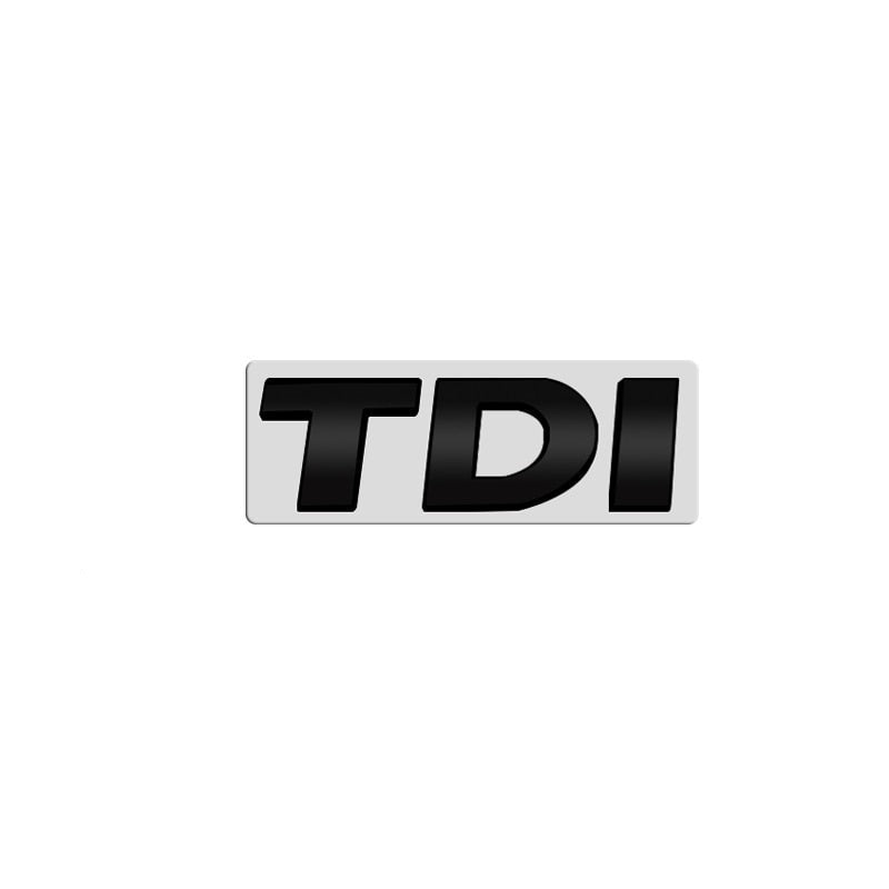 Logo TDI pour coffre Audi et Volkswagen
