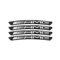 Autocollant logo Mercedes-AMG pour jantes ou carrosserie
