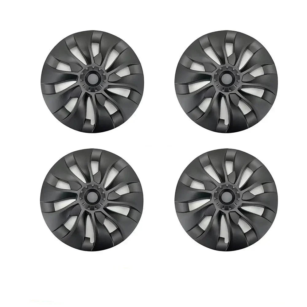 Cache Moyeu de Jante Rouge pour Tesla Model 3 et Model Y (Jantes 18")
