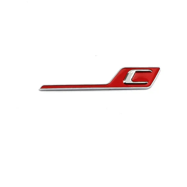 Logo monogramme lettres Mercedes Classe C S R