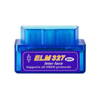 Interface de diagnostic auto universelle OBD2 ELM327 Bluetooth