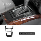 Insert de Console Centrale Look Carbone pour Audi A4 A5 Q5 B8