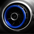Kit de 4 Inserts Décoratifs d'Aérateurs Aluminium pour Audi A3 S3 RS3 8V
